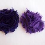 Shabby Flower Hair Clip Over 50 Colors To Choose..